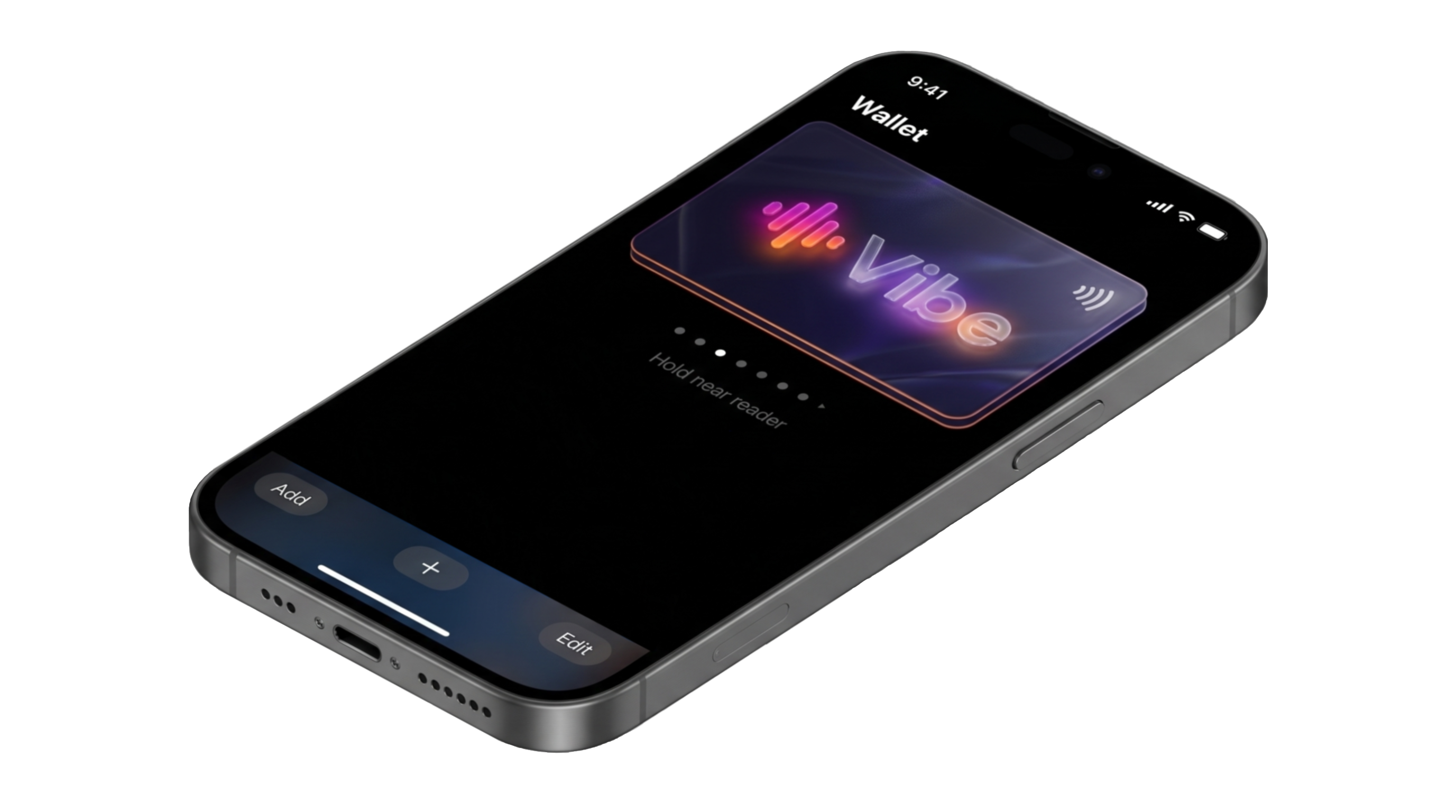 Vibe Card in Apple Wallet